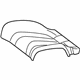 Mercedes-Benz 217-920-07-03-9H07 OUTER COVER, RR SEAT CUSH Mercedes-Benz 217-920-07-03-9H07 OUTER COVER, RR SEAT CUSH
