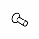 Mercedes-Benz 000-990-18-06 Retractor Assembly Lower Bolt Mercedes-Benz 000-990-18-06 Retractor Assembly Lower Bolt