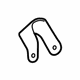 Mercedes-Benz 217-491-08-41 Converter & Pipe Front Bracket Mercedes-Benz 217-491-08-41 Converter & Pipe Front Bracket