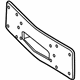 Mercedes-Benz 166-885-13-81 License Bracket Mercedes-Benz 166-885-13-81 License Bracket