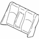 Mercedes-Benz 211-920-10-47-5D40 Seat Back Cover Mercedes-Benz 211-920-10-47-5D40 Seat Back Cover