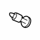 Mercedes-Benz 251-860-07-47 Washer Nozzle