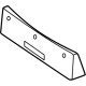 Mercedes-Benz 254-885-01-01 LICENSE PLATE HOLDER Mercedes-Benz 254-885-01-01 LICENSE PLATE HOLDER