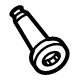 Mercedes-Benz 000000-006591 Rear Upper Control Arm Bolt Mercedes-Benz 000000-006591 Rear Upper Control Arm Bolt