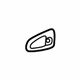 Mercedes-Benz 204-766-05-05 Handle, Outside Pad Mercedes-Benz 204-766-05-05 Handle, Outside Pad
