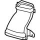 Mercedes-Benz 297-831-67-00 Lower Duct Mercedes-Benz 297-831-67-00 Lower Duct