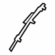 Mercedes-Benz 209-630-01-36 Windshield Pillar Reinforcement Mercedes-Benz 209-630-01-36 Windshield Pillar Reinforcement