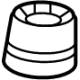 Mercedes-Benz 005-997-19-89 Air Cleaner Assembly Bushing Mercedes-Benz 005-997-19-89 Air Cleaner Assembly Bushing