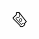 Mercedes-Benz 003-991-90-70 Upper Pillar Trim Retainer Clip Mercedes-Benz 003-991-90-70 Upper Pillar Trim Retainer Clip