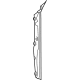 Mercedes-Benz 223-889-00-00 Rear Cover Mercedes-Benz 223-889-00-00 Rear Cover