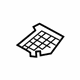 Mercedes-Benz 166-885-92-22-28-9999 Tow Bracket Cover Mercedes-Benz 166-885-92-22-28-9999 Tow Bracket Cover