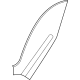 Mercedes-Benz 223-821-19-01-7P94 HOLDING PLATE Mercedes-Benz 223-821-19-01-7P94 HOLDING PLATE