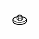 Mercedes-Benz 202-352-01-67 Suspension Crossmember Retainer Mercedes-Benz 202-352-01-67 Suspension Crossmember Retainer