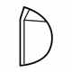Mercedes-Benz 216-680-17-07-7G50 Side Cover Mercedes-Benz 216-680-17-07-7G50 Side Cover