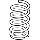 Mercedes-Benz 232-321-12-01 Helical Spring
