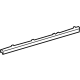 Mercedes-Benz 296-698-03-00 Lower Weatherstrip Mercedes-Benz 296-698-03-00 Lower Weatherstrip