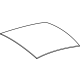 Mercedes-Benz 236-780-17-00 SLIDING SUNROOF PANEL Mercedes-Benz 236-780-17-00 SLIDING SUNROOF PANEL