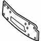 Mercedes-Benz 166-885-15-81 License Bracket Mercedes-Benz 166-885-15-81 License Bracket