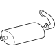 Mercedes-Benz 463-490-43-21 Muffler Mercedes-Benz 463-490-43-21 Muffler