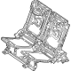 Mercedes-Benz 167-930-09-02 Seat Frame Mercedes-Benz 167-930-09-02 Seat Frame