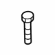 Mercedes-Benz 001-984-74-29 Bumper Cover Bolt Mercedes-Benz 001-984-74-29 Bumper Cover Bolt