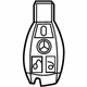 Mercedes-Benz 222-905-22-10-0041 Key Mercedes-Benz 222-905-22-10-0041 Key
