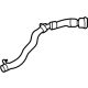 Mercedes-Benz 232-500-01-02 Vent Hose Mercedes-Benz 232-500-01-02 Vent Hose