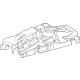 Mercedes-Benz 654-226-34-00 Engine Cover Insulator Mercedes-Benz 654-226-34-00 Engine Cover Insulator
