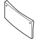Mercedes-Benz 206-885-09-00 License Bracket Mercedes-Benz 206-885-09-00 License Bracket