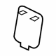Mercedes-Benz 216-885-00-26-9999 Tow Eye Cap Mercedes-Benz 216-885-00-26-9999 Tow Eye Cap