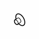Mercedes-Benz 201-990-00-50 Wheelhouse Liner Nut Mercedes-Benz 201-990-00-50 Wheelhouse Liner Nut