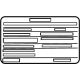 Mercedes-Benz 256-221-79-00 INFORMATION LABEL Mercedes-Benz 256-221-79-00 INFORMATION LABEL