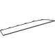 Mercedes-Benz 167-698-25-01 Rear Molding Mercedes-Benz 167-698-25-01 Rear Molding