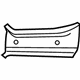 Mercedes-Benz 205-637-00-43 Panel Reinforcement Mercedes-Benz 205-637-00-43 Panel Reinforcement