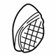 Mercedes-Benz 215-918-61-30-7D43 Covering