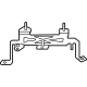 Mercedes-Benz 232-545-50-01 Control Module Bracket Mercedes-Benz 232-545-50-01 Control Module Bracket