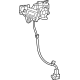 Mercedes-Benz 206-860-23-01 SEAT BELT FEEDER Mercedes-Benz 206-860-23-01 SEAT BELT FEEDER