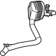 Mercedes-Benz 254-490-92-01 EXHAUST GAS LINE, REAR Mercedes-Benz 254-490-92-01 EXHAUST GAS LINE, REAR