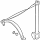 Mercedes-Benz 202-860-12-85 Lap & Shoulder Belt Mercedes-Benz 202-860-12-85 Lap & Shoulder Belt