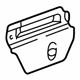 Mercedes-Benz 170-611-07-39 End Plate Mercedes-Benz 170-611-07-39 End Plate