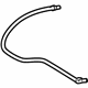 Mercedes-Benz 230-501-11-25 Vent Hose Mercedes-Benz 230-501-11-25 Vent Hose