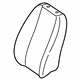Mercedes-Benz 907-910-49-01-64-9K49 OUTER COVER, SEAT BACKR. Mercedes-Benz 907-910-49-01-64-9K49 OUTER COVER, SEAT BACKR.