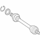 Mercedes-Benz 172-350-56-03 Axle Assembly Mercedes-Benz 172-350-56-03 Axle Assembly