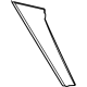 Mercedes-Benz 167-790-18-00 Side Molding Mercedes-Benz 167-790-18-00 Side Molding