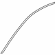 Mercedes-Benz 205-690-71-07 Upper Molding Mercedes-Benz 205-690-71-07 Upper Molding
