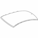 Mercedes-Benz 117-657-00-09 Roof Panel Mercedes-Benz 117-657-00-09 Roof Panel