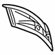 Mercedes-Benz 220-620-01-78 Partition Panel Mercedes-Benz 220-620-01-78 Partition Panel