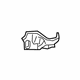 Mercedes-Benz 463-492-37-00 Heat Shield Mercedes-Benz 463-492-37-00 Heat Shield
