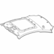 Mercedes-Benz 205-690-60-50-1C71 Headliner Mercedes-Benz 205-690-60-50-1C71 Headliner
