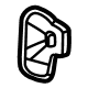 Mercedes-Benz 297-733-05-00 Door Check Cover Mercedes-Benz 297-733-05-00 Door Check Cover